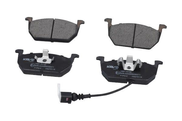 set placute frana,frana disc KAVO PARTS KBP-10132
