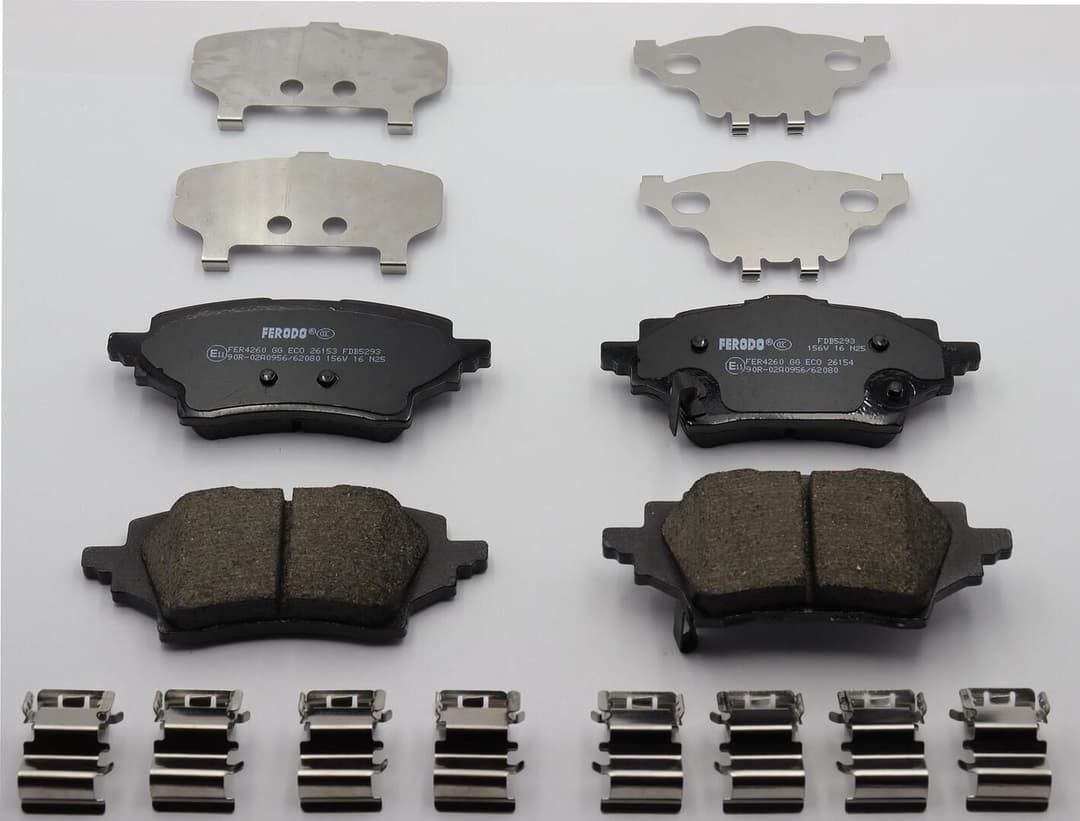 set placute frana,frana disc FERODO PREMIER ECO FRICTION FDB5293