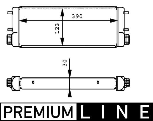 Radiator ulei, ulei motor MAHLE BEHR *** PREMIUM LINE *** CLC 169 001P