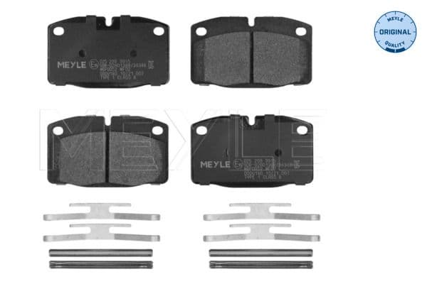 set placute frana,frana disc MEYLE -ORIGINAL: True to OE. 025 209 3915