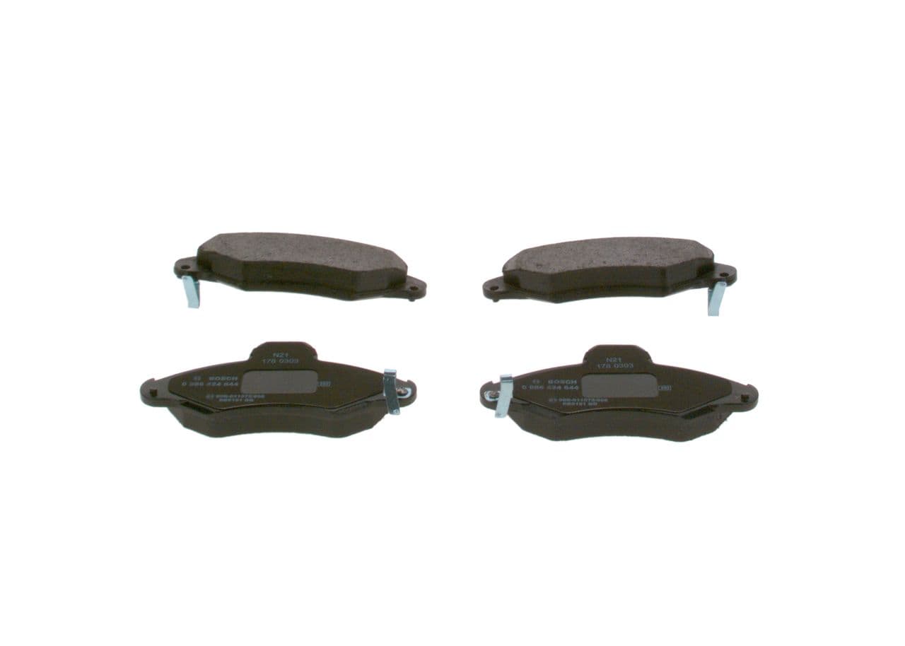 set placute frana,frana disc BOSCH 0 986 424 644