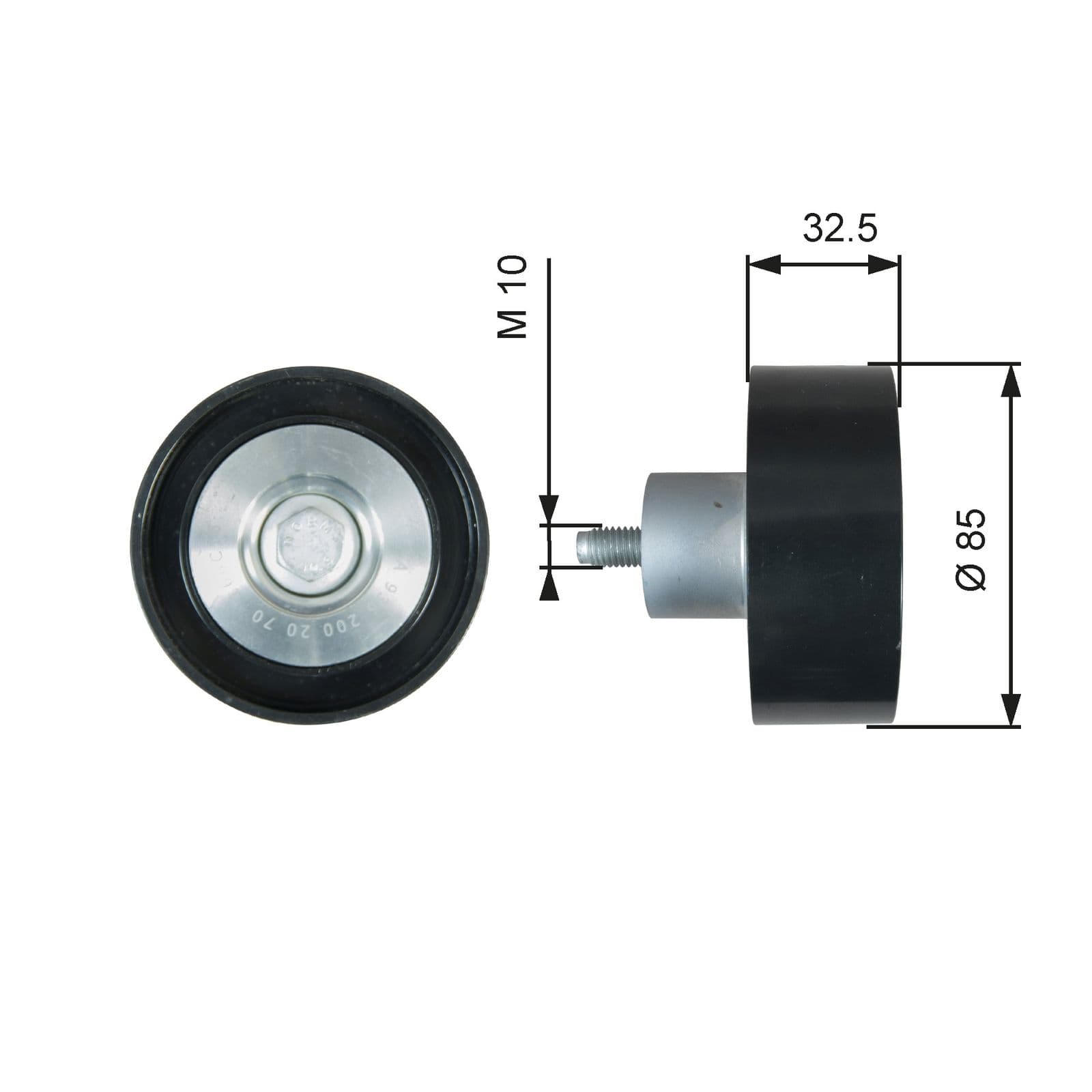 Rola ghidare/conducere, curea transmisie GATES FleetRunner™ T36625