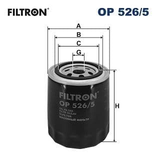 Filtru ulei FILTRON OP 526/5
