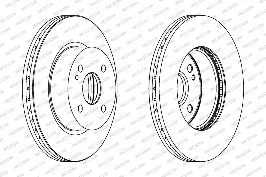 Disc frana FERODO PREMIER DDF1738C