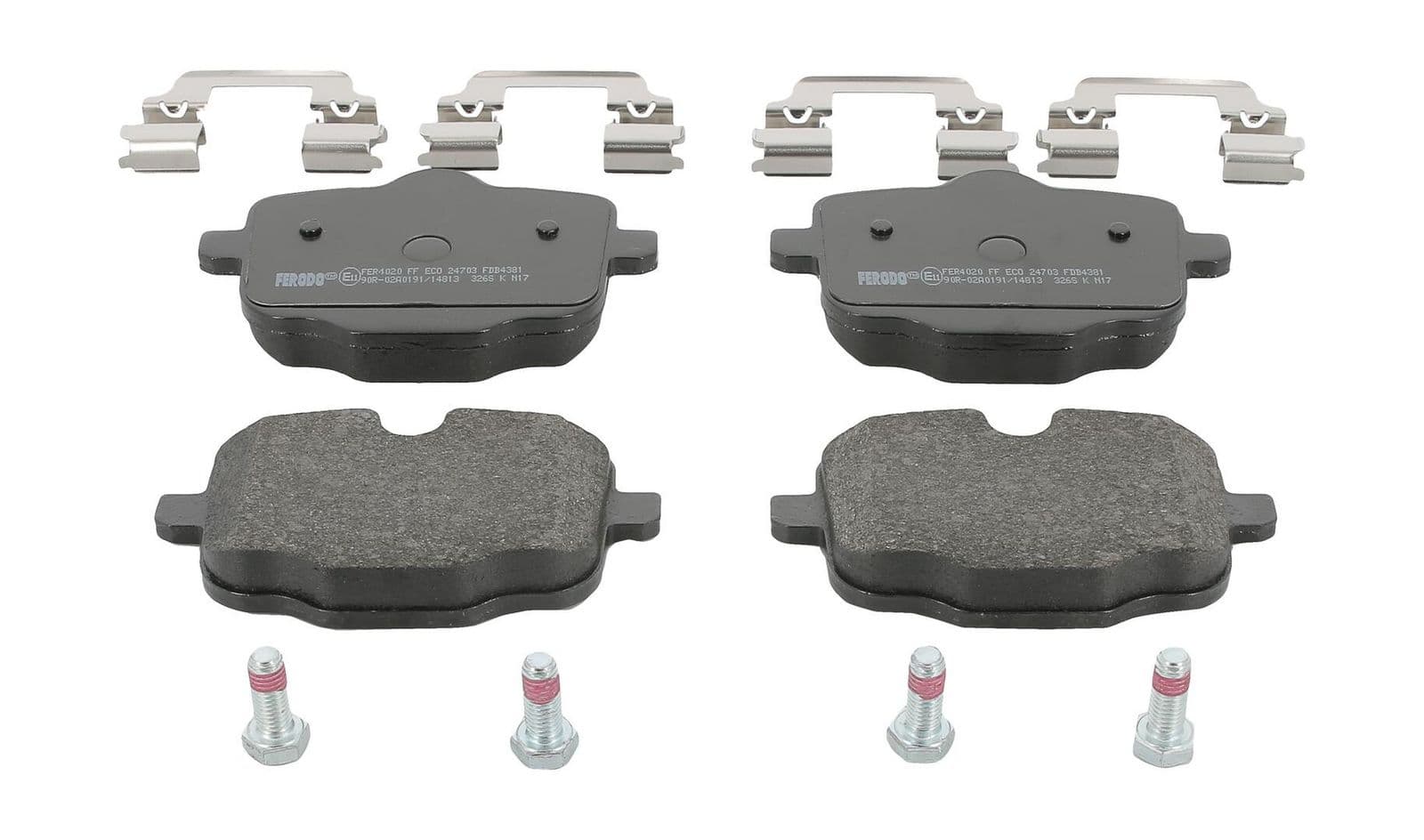 set placute frana,frana disc FERODO FUSE+ Technology FDB4381