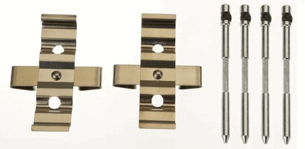 Set accesorii, placute frana TRW PFK680