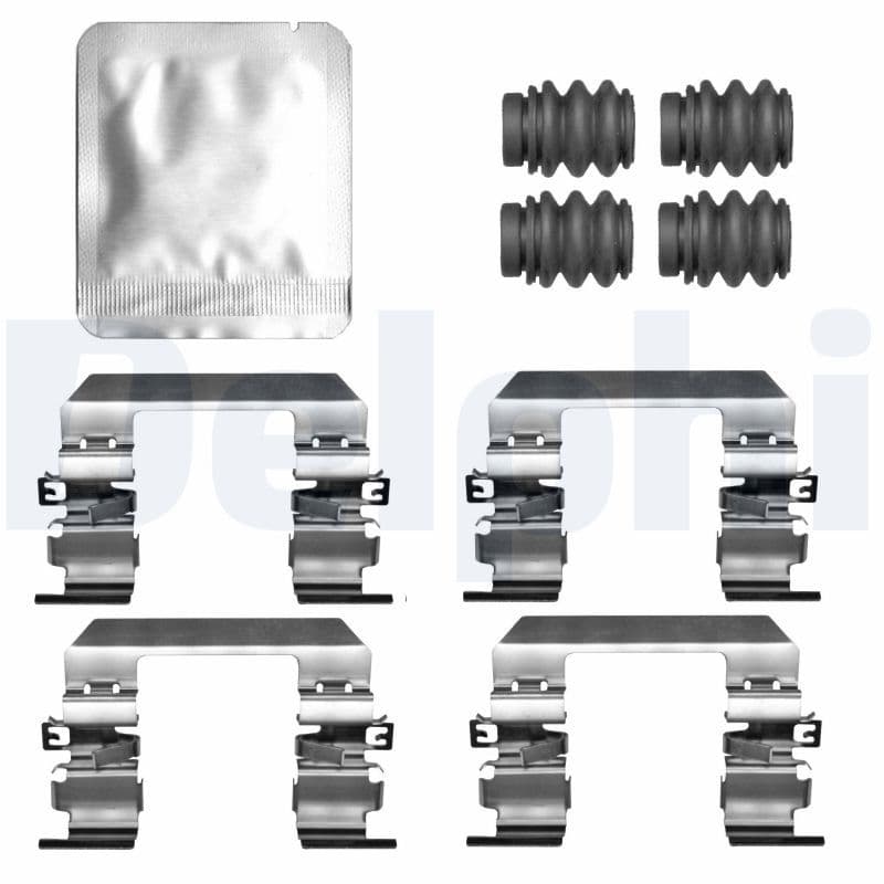 Set accesorii, placute frana DELPHI LX0823