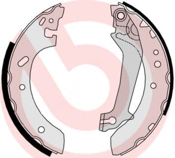 Set saboti frana BREMBO S 24 526