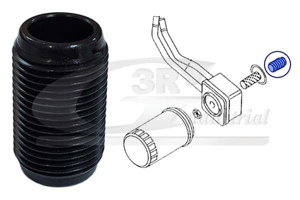 Dop filetat, carcasă filtru de ulei (capac) 3RG 85642