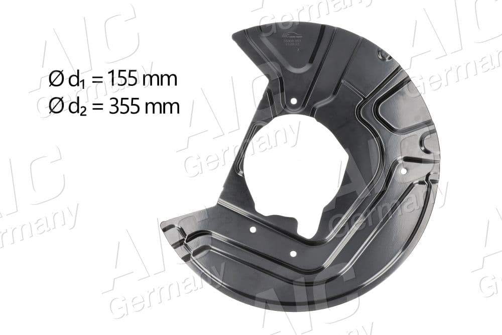protectie stropire,disc frana AIC Calitatea originală 55908