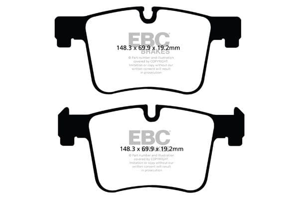 set placute frana,frana disc EBC Brakes DP42105R