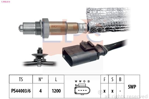 Sonda Lambda EPS 1.998.614