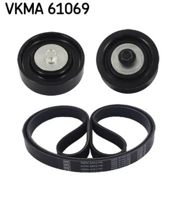 Set curea transmisie cu caneluri SKF VKMA 61069