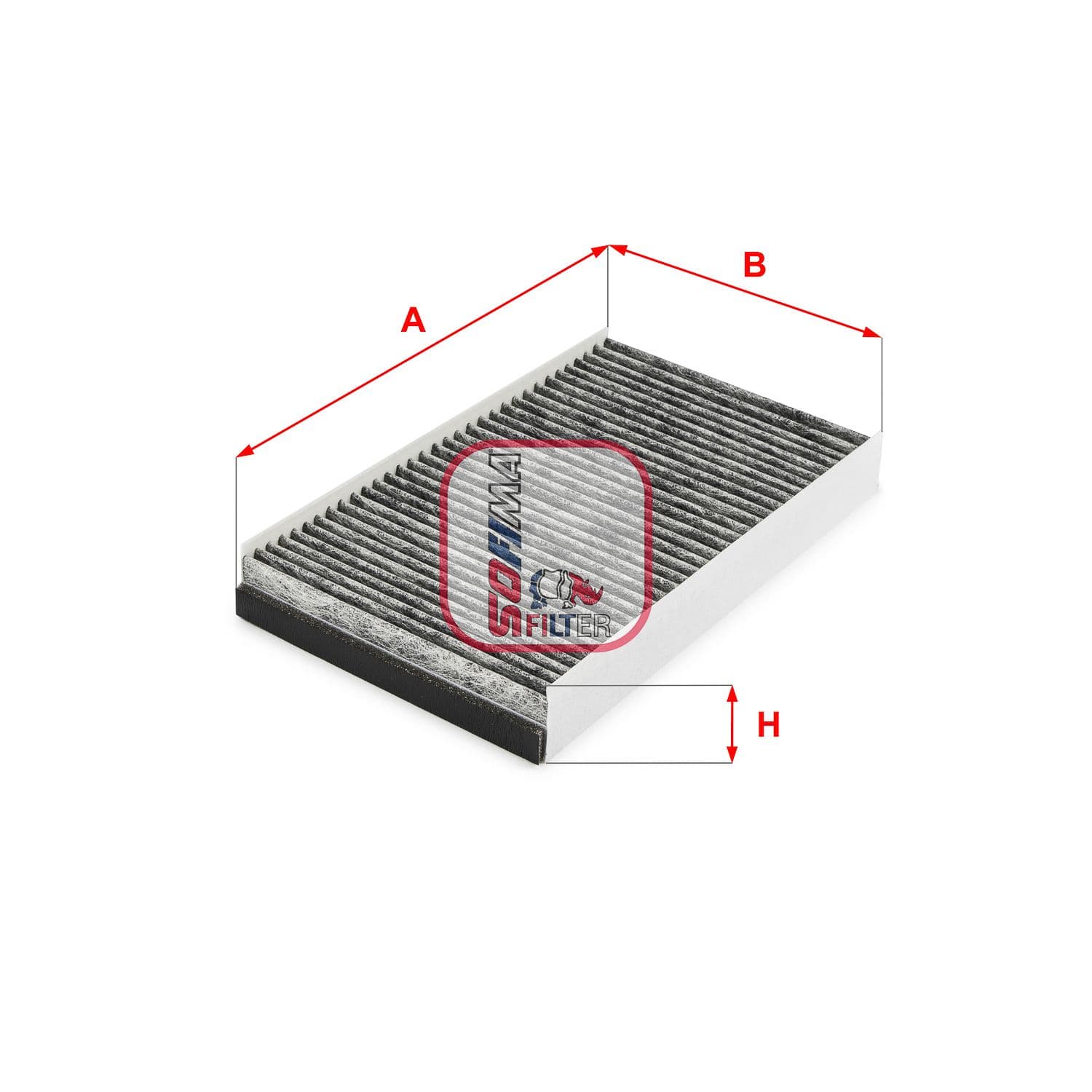 Filtru, aer habitaclu SOFIMA S 4267 CA