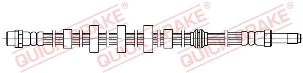 Furtun frana QUICK BRAKE 32.208