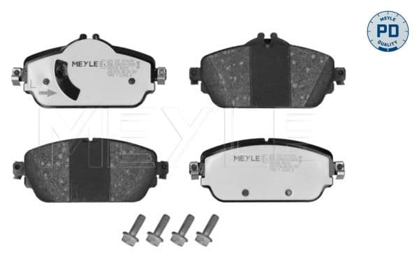 set placute frana,frana disc MEYLE -PD: Advanced performance and design. 025 220 3119/PD