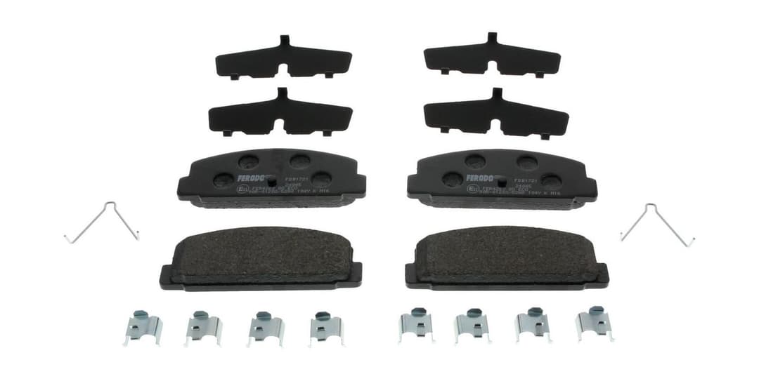 set placute frana,frana disc FERODO FDB1721