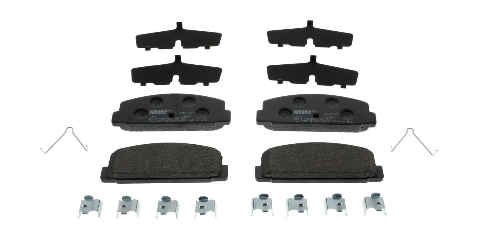 set placute frana,frana disc FERODO FDB1721