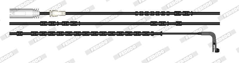 senzor de avertizare,uzura placute de frana FERODO PREMIER FWI414