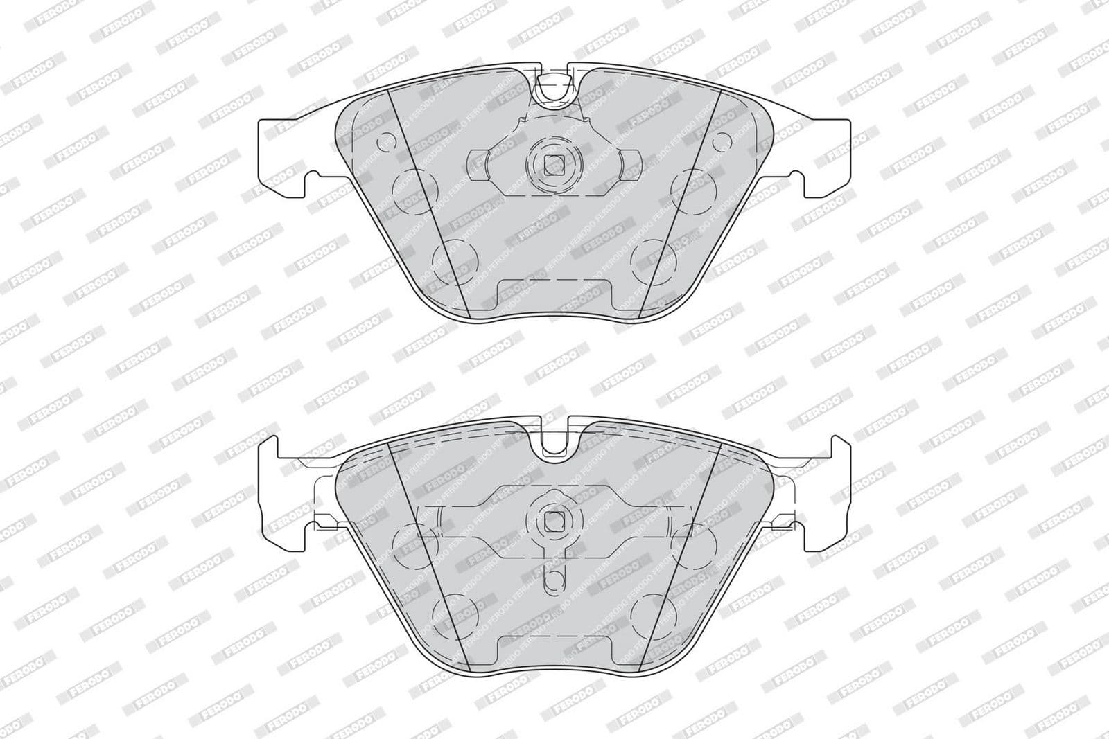 set placute frana,frana disc FERODO PREMIER ECO FRICTION FDB4221
