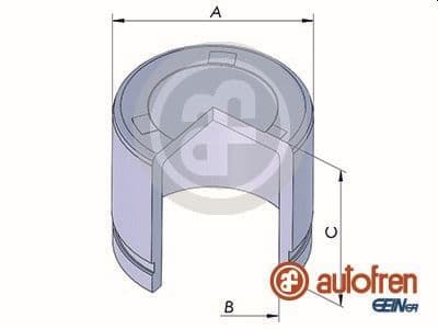 Piston, etrier frana AUTOFREN SEINSA D025322