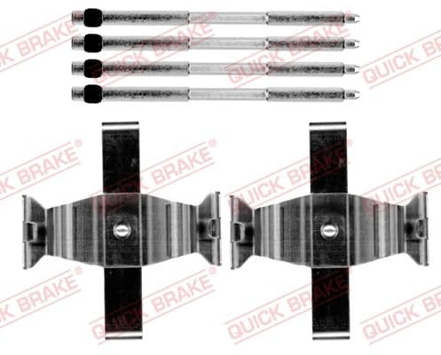 Set accesorii, placute frana QUICK BRAKE 109-0205