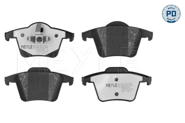 set placute frana,frana disc MEYLE -PD: Advanced performance and design. 025 240 1118/PD