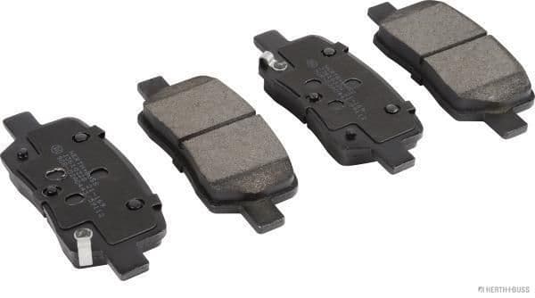 set placute frana,frana disc HERTH+BUSS JAKOPARTS J3610328