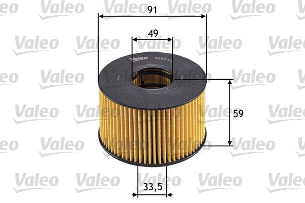 Filtru ulei VALEO 586513