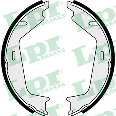 Set saboti frana, frana de mana LPR 08260