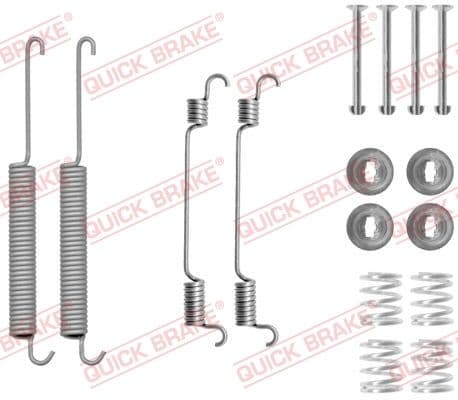 Set accesorii, sabot de frana QUICK BRAKE 105-0806