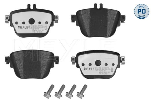 set placute frana,frana disc MEYLE -PD: Advanced performance and design. 025 227 9217/PD