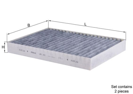 Filtru, aer habitaclu MAHLE LAK 292/S