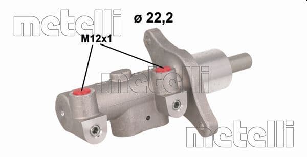 Pompa centrala, frana METELLI 05-1138