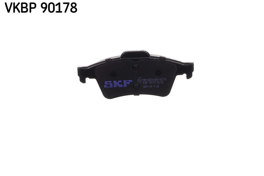 set placute frana,frana disc SKF VKBP 90178