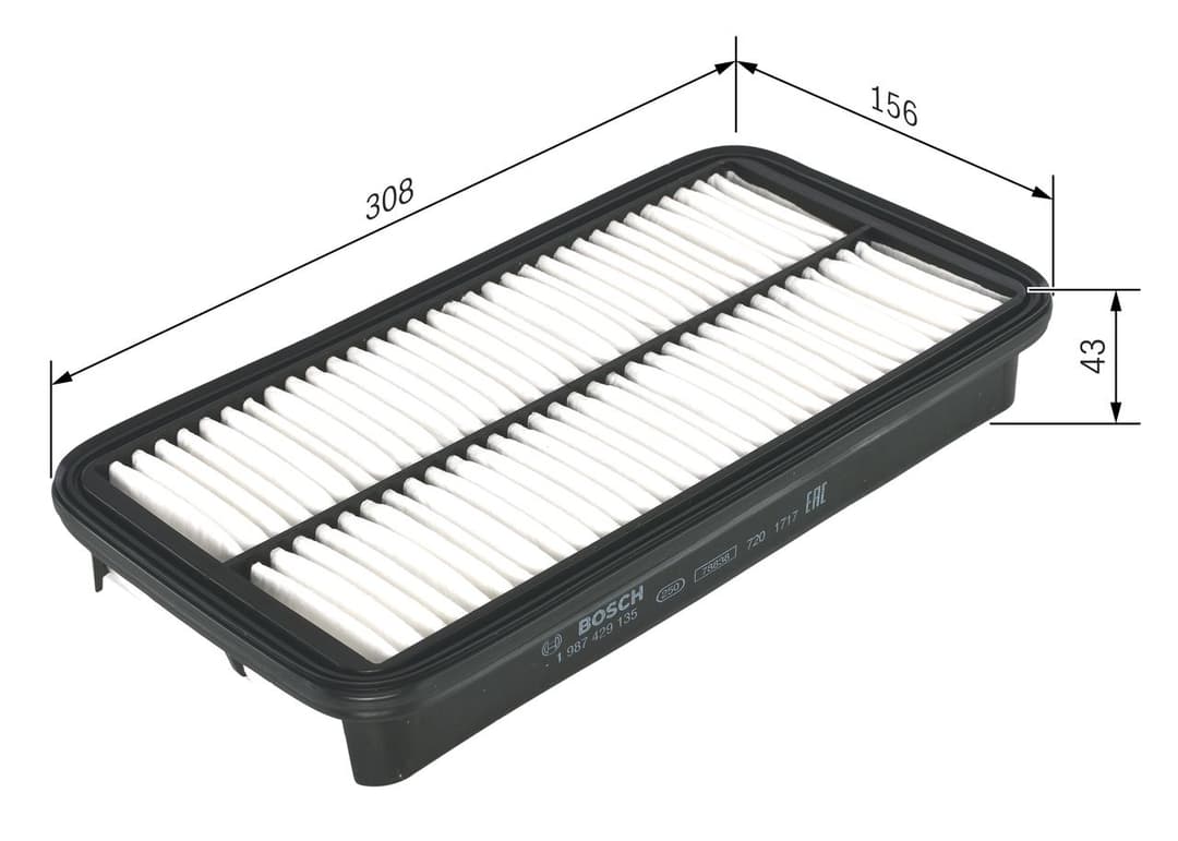Filtru aer BOSCH 1 987 429 135