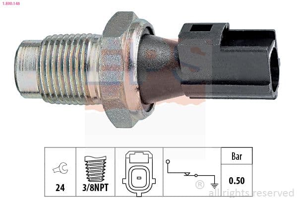 Senzor presiune ulei EPS Made in Italy - OE Equivalent 1.800.148