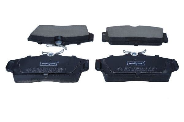 set placute frana,frana disc MAXGEAR 19-0532