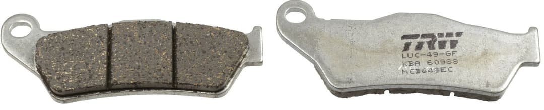 set placute frana,frana disc TRW Organic Eco MCB648EC