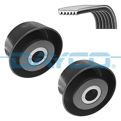 Set curea transmisie cu caneluri DAYCO KPV375