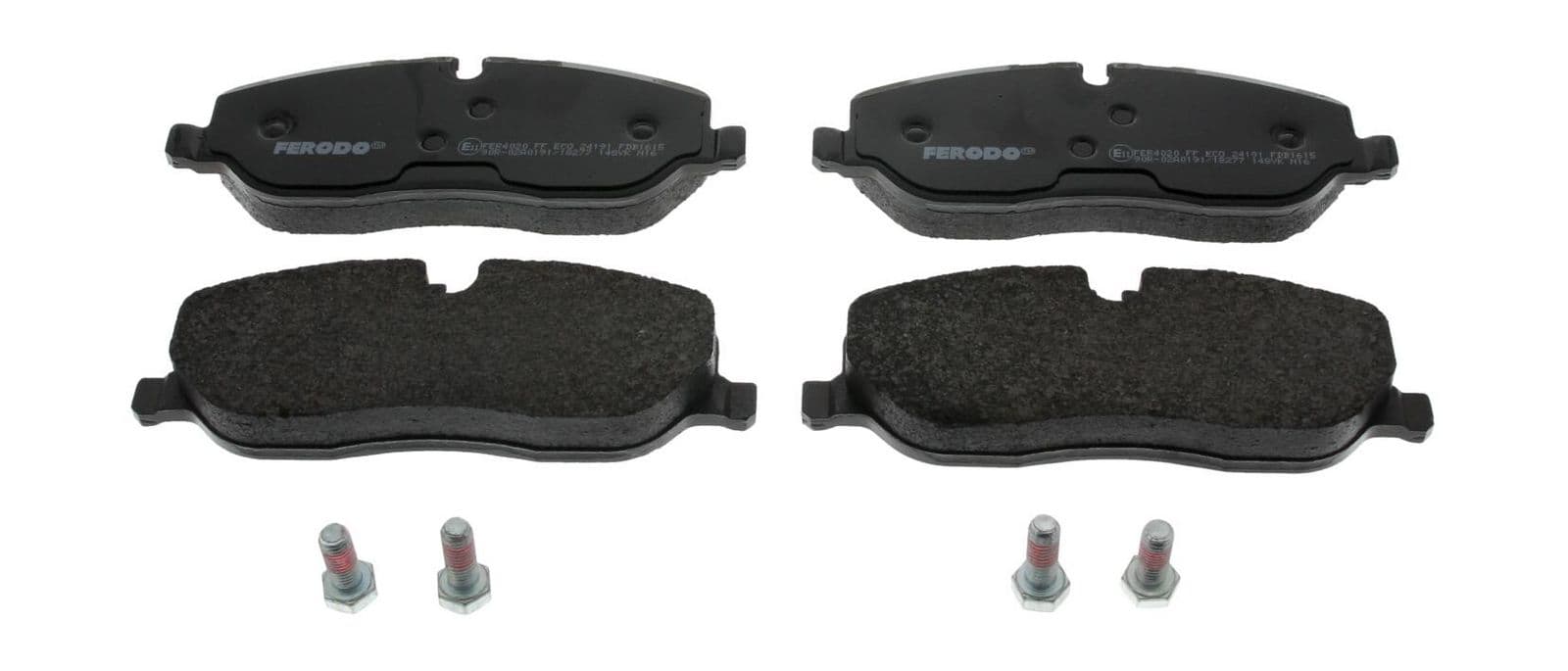 set placute frana,frana disc FERODO PREMIER ECO FRICTION FDB1615