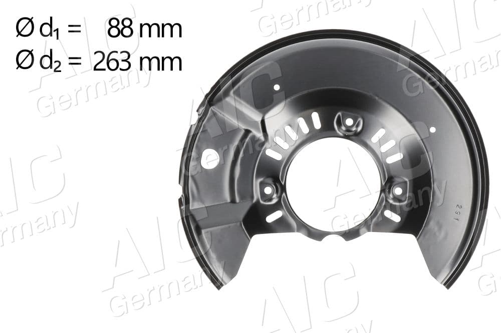 protectie stropire,disc frana AIC 58276