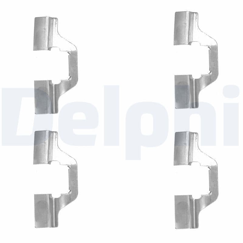 Set accesorii, placute frana DELPHI LX0492