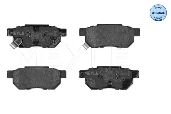 set placute frana,frana disc MEYLE -ORIGINAL: True to OE. 025 213 1313/W