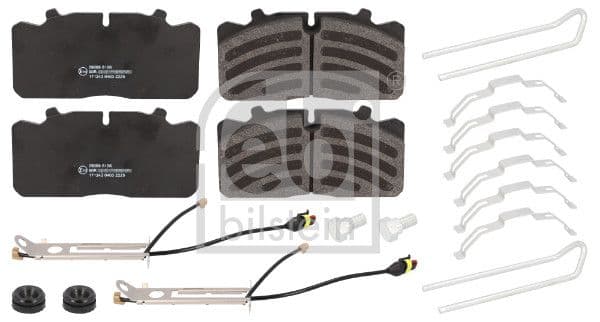 set placute frana,frana disc FEBI BILSTEIN 171242