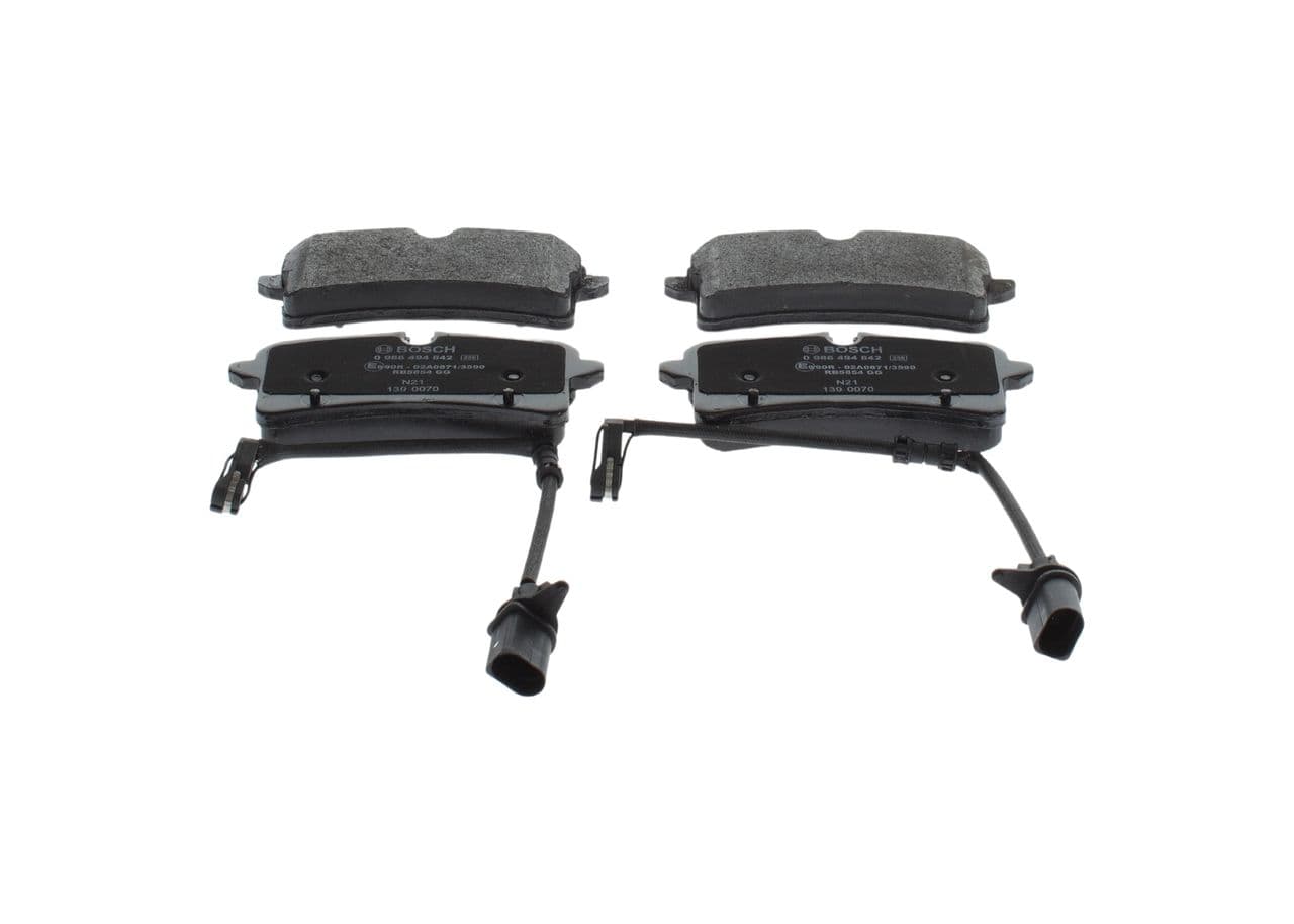 set placute frana,frana disc BOSCH 0 986 494 842