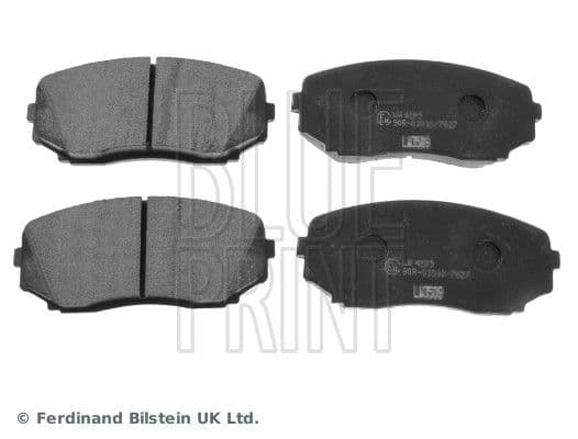 set placute frana,frana disc BLUE PRINT ADM54297