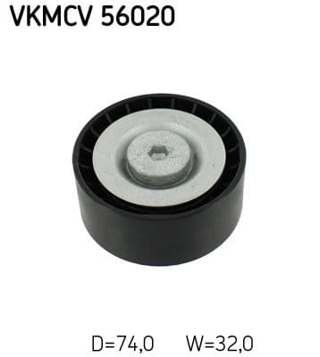 Rola ghidare/conducere, curea transmisie SKF VKMCV 56020