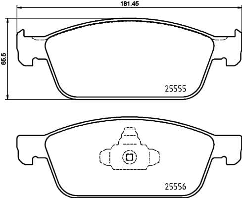 set placute frana,frana disc BREMBO PRIME LINE P 24 199