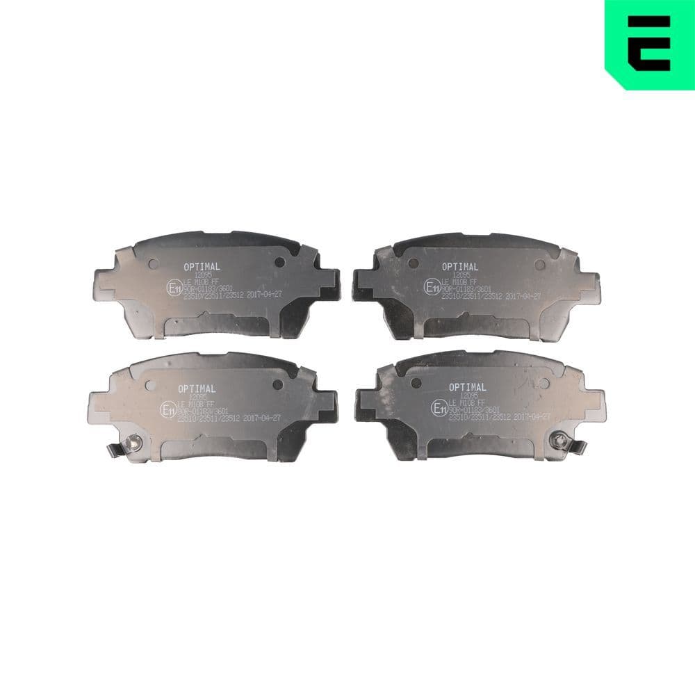 set placute frana,frana disc OPTIMAL BP-12095